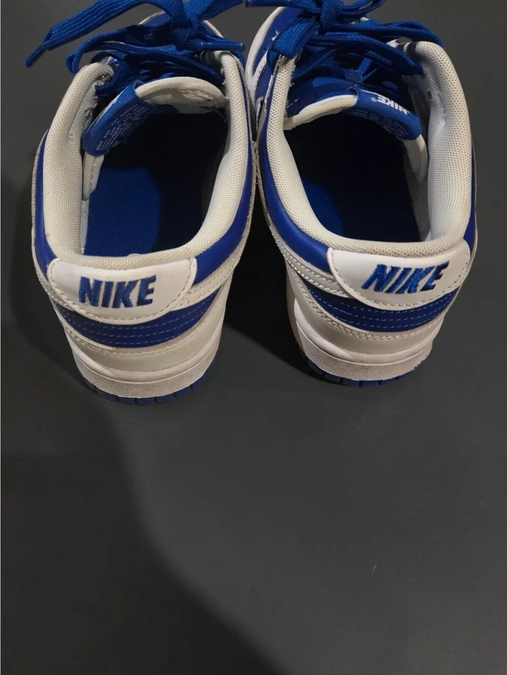 Nike Dunk Low Racer Blue White DD1391-401 Men's Size 9 Excellent